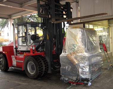 Demontaż, transport oraz montaż maszyn poligraficznych wraz z uruchomieniem